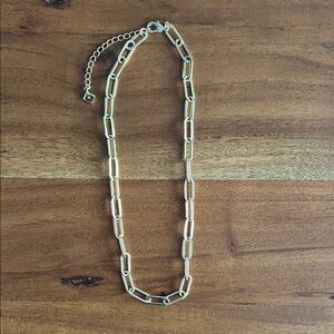 Banana Republic paperclip Chain Necklace